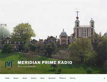 Tablet Screenshot of meridianradio.co.uk
